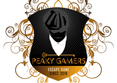 Création Graphique pour EscapeGame  Peaky Gamers